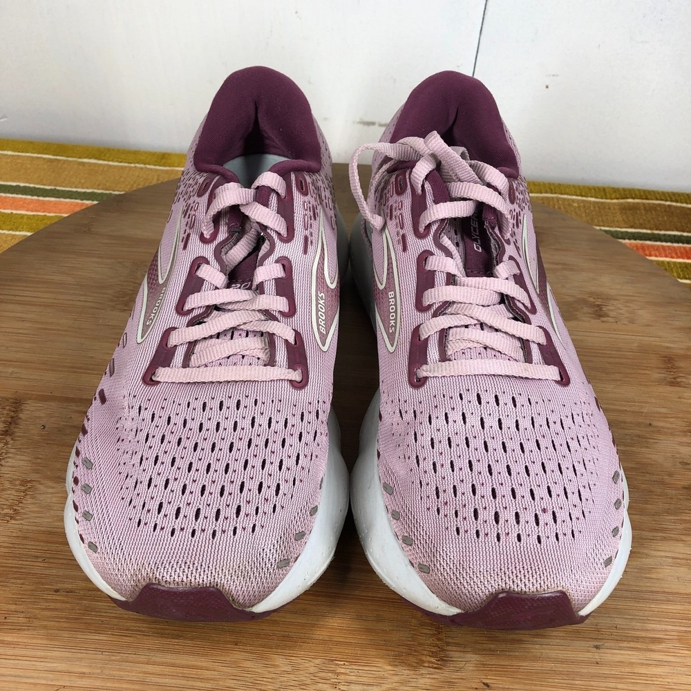 brooks glycerin 20 womens size 9 shoes purple athletic running sneakers - Picture 4 of 13